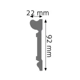listwa-nascienna-lpc-21-creativa-wysokosc-23-mm
