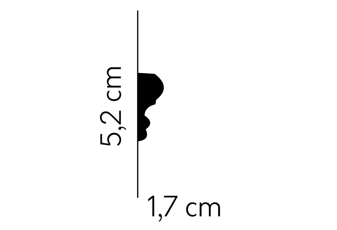 listwa-scienna-gladka-52cm-mardom-decor-mdd314