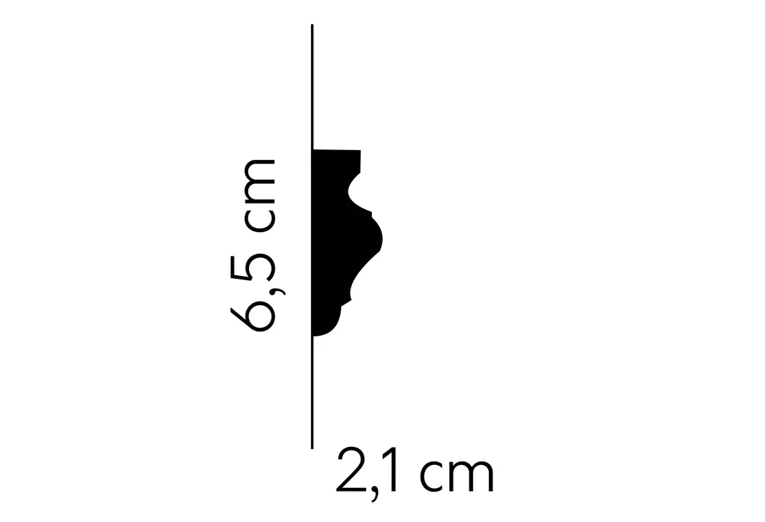 listwa-scienna-gladka-65cm-mardom-decor-mdd308