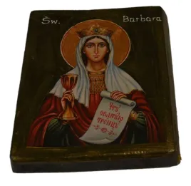 ikona-swieta-barbara-patronka-gornikow