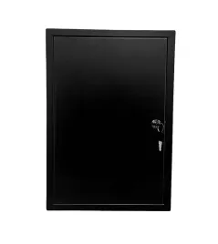 drzwiczki-rewizyjne-40x60-metalowe-czarne-na-klucz-rewizja-na-zamek