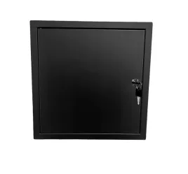 drzwiczki-rewizyjne-40x40-metalowe-czarne-na-klucz-rewizja-na-zamek