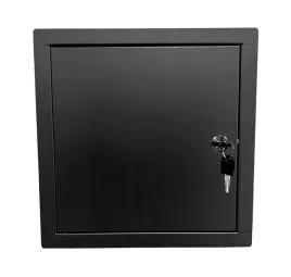 drzwiczki-rewizyjne-30x30-metalowe-czarne-na-klucz-rewizja-na-zamek