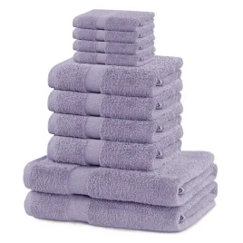 decoking-komplet-recznikow-bawelnianych-2-70x140-4-50x100-4-30x50-liliowe