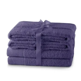 ameliahome-komplet-recznikow-bawelnianych-amari-2-70x140-4-50x100-fioletowy