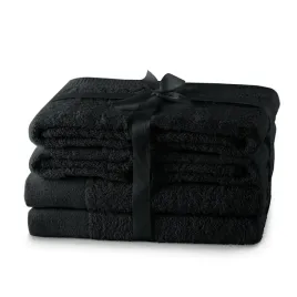 ameliahome-komplet-recznikow-bawelnianych-amari-2-70x140-4-50x100-czarny