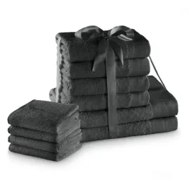 ameliahome-zestaw-recznikow-amari-2-70x140-4-50x100-4-30x50-grafitowy