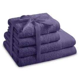 ameliahome-komplet-recznikow-bawelnianych-amari-2-70x140-2-50x100-fioletowy
