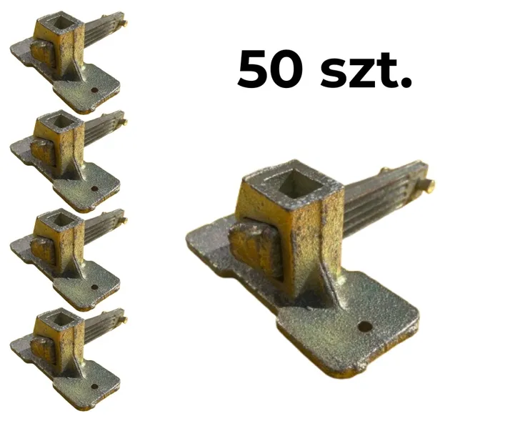 Żabka klinowa ocynk Szalunki zaciski RINGER zacisk szalunkowy 50 sztuk