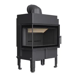 kominek-powietrzny-narozny-lewy-kratki-norra-9-9kw-fi-200-czarny-akumulacja