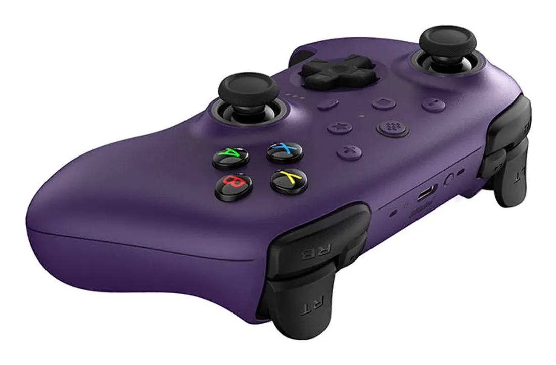 8bitdo-ultimate-2-wireless-fioletowy-bluetooth-rf-usb-gamepad-analogowa