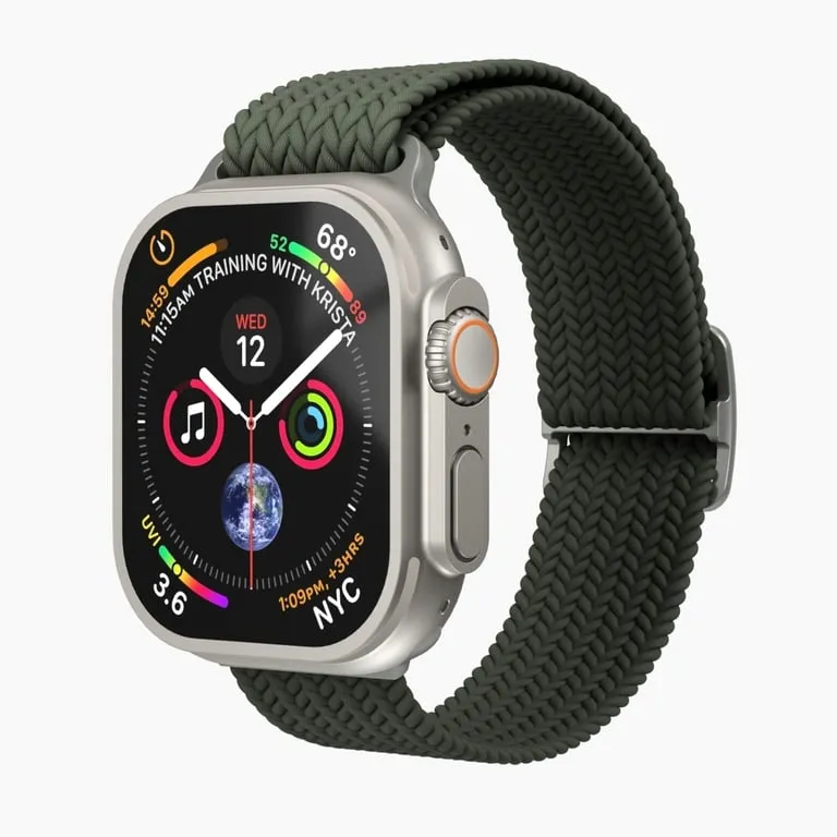 vonmahlen-woven-loop-pasek-oliwkowy-nylon