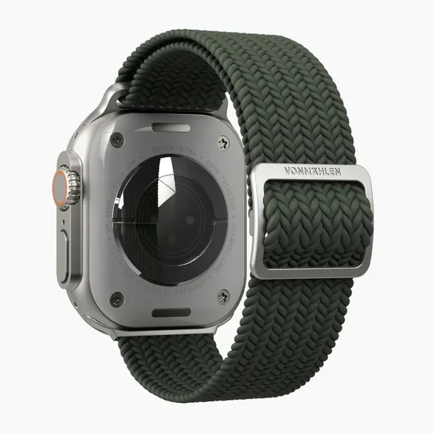 vonmahlen-woven-loop-pasek-oliwkowy-nylon