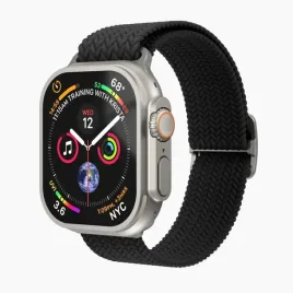 vonmahlen-woven-loop-pasek-czarny-nylon