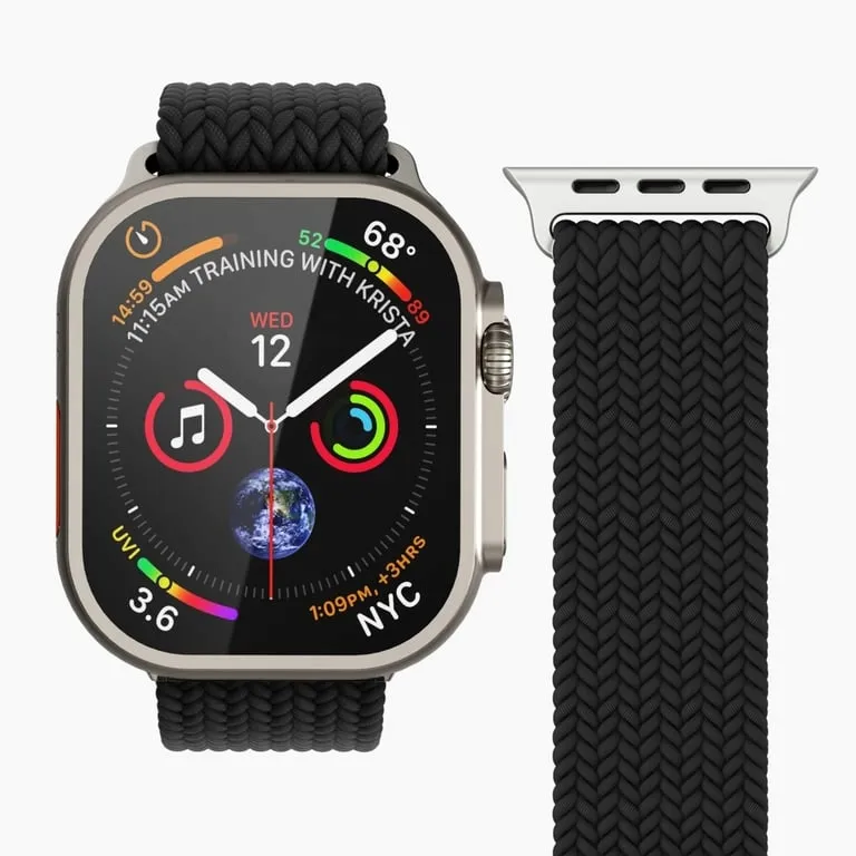 vonmahlen-woven-loop-pasek-czarny-nylon