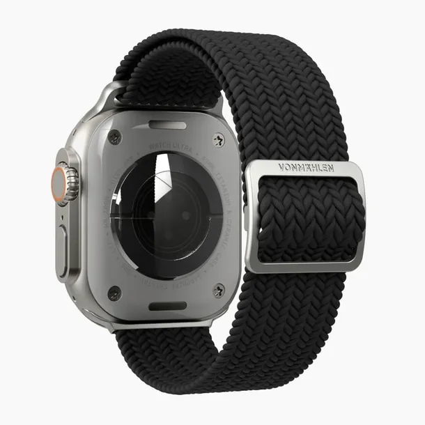 vonmahlen-woven-loop-pasek-czarny-nylon