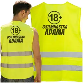 koszulka-kamizelka-odblaskowa-prezent-na-osiemnaste-urodziny-osiemnastke-18