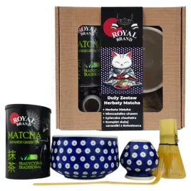 zestaw-ceremonialny-do-parzenia-herbaty-matcha-we-wzror-boleslawiecki