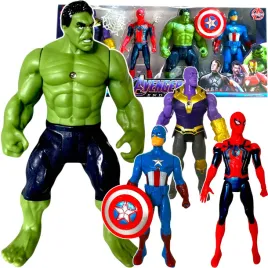 avengers-zestaw-4-figurki-figurka-hulk-spiderman-ameryka-thanos-akcesoria