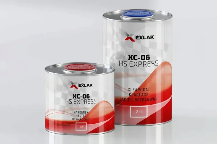 LAKIER BEZBARWNY HS EXPRESS XC-06 EXLAK 1L+0,5utw
