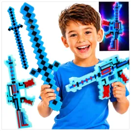 minecraft-karabin-z-gry-diamentowy-pistolet-swieci-led-dzwiek-muzyka