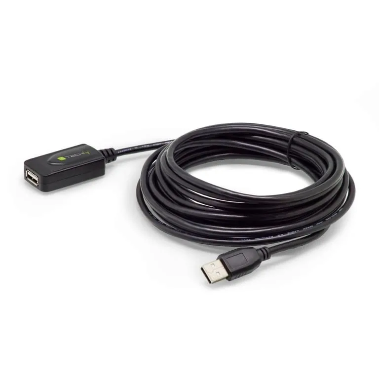 techly-iusb-rep20ty-kabel-usb-usb-2-0-5-m-usb-a-czarny