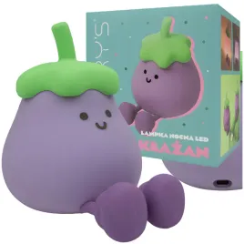 lampka-nocna-led-dla-dziecka-bezprzewodowa-akumulatorowa-baklazan-kabel-usb