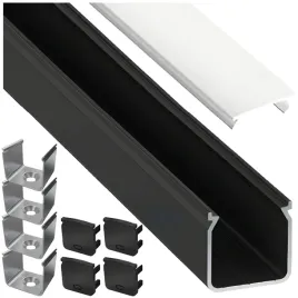 profil-aluminiowy-led-czarny-natynkowy-nawierzchniowy-klosz-mleczny-zestaw