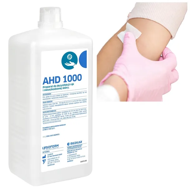 AHD 1000 Płyn do dezynfekcji skóry 1L