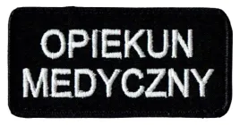 opiekun-medyczny-naszywka-czarna-10x5cm-rzep
