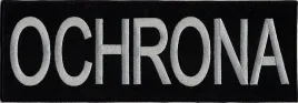 ochrona-duza-naszywka-na-plecy-rzep-napis-haft-szary