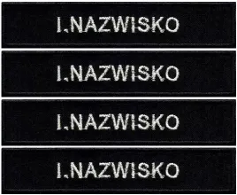 sluzba-celno-skarbowa-nazwisko-imiennik-czarny-naszywka-na-rzep-4-szt