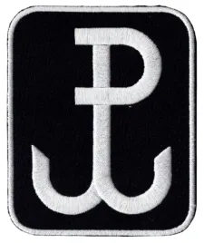 polska-walczaca-znak-pw-9x11-cm-czarna-naszywka-na-rzep