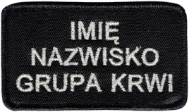 imie-nazwisko-grupa-krwi-imiennik-osp-naszywka-rzep-srebrny-haft