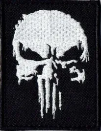 punisher-naszywka-czarna-6x8cm-rzep