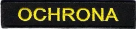 ochrona-naszywka-na-piers-rzep-napis-ramka-haft-zolty