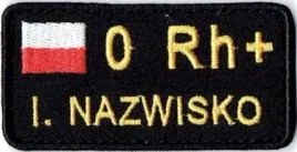 name-patch-imiennik-nazwisko-grupa-krwi-naszywka