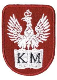 klasa-mundurowa-orzelek-km-naszywka-haftowana-na-beret-bordowy