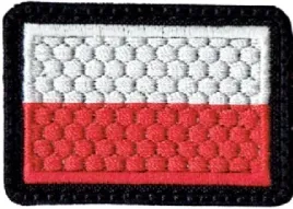 flaga-polska-wzor-plastra-miodu-naszywka-na-rzep
