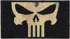punisher-multicam-naszywka-9x5cm-haft-czarny-rzep