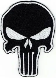 punisher-kontur-czarna-naszywka-rzep