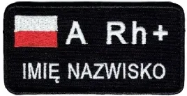 name-patch-imiennik-nazwisko-grupa-krwi-flaga-czarna-naszywka-na-rzep