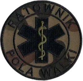 ratownik-pola-walki-kamuflaz-polowy-khaki-wz93-naszywka-8cm-na-rzep