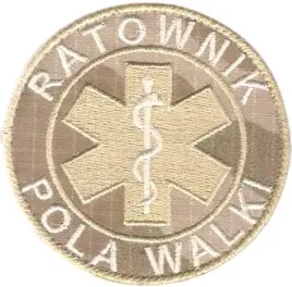 ratownik-pola-walki-kamuflaz-wz2010-pustynny-naszywka-8cm-na-rzep