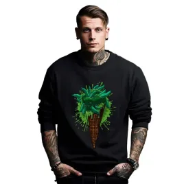bluza-czarna-meska-nadruk-ice-cream-weed