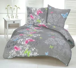 posciel-z-kory-160x200-szara-motylki-kolorowe-ornament-na-guziki-bawelniana