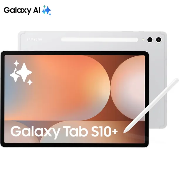 Samsung Galaxy Tab S10+ SM-X820 12,4" 12/256GB Wi-Fi Srebrny