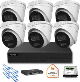 zestaw-monitoringu-ip-hilook-6x-kamer-ipc-t260ha-lu-6mp-smart-hybrid-light