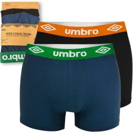 umbro-bokserki-meskie-2-sztuki-bawelna-green-orange-guma-logo-rozmiar-xxl