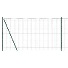ogrodzenie-z-slupkiem-zielony-12-x-10-m-stal-i-pvc